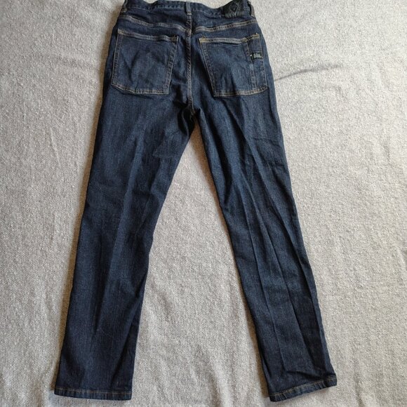 Black Diamond Jeans Mens Size 31x31 Blue Dark Wash Tapered Stretch 109461 - Picture 9 of 14